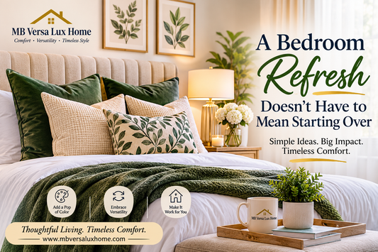 A Bedroom Refresh Doesn't Have to Mean Starting Over